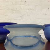 Trio of Murano “Scavo” plant pots from the 60s and 70s