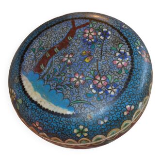 Box with lid in cloisonné enamels, Japan late 19th century