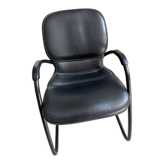 Leather armchair