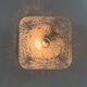 Petite applique murale plafonnier rond verre minimaliste 1970 1980 seventies eighties LAMP-7277