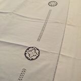 Antique embroidered sheet