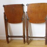 Paire de chaises pliantes US Army WWII