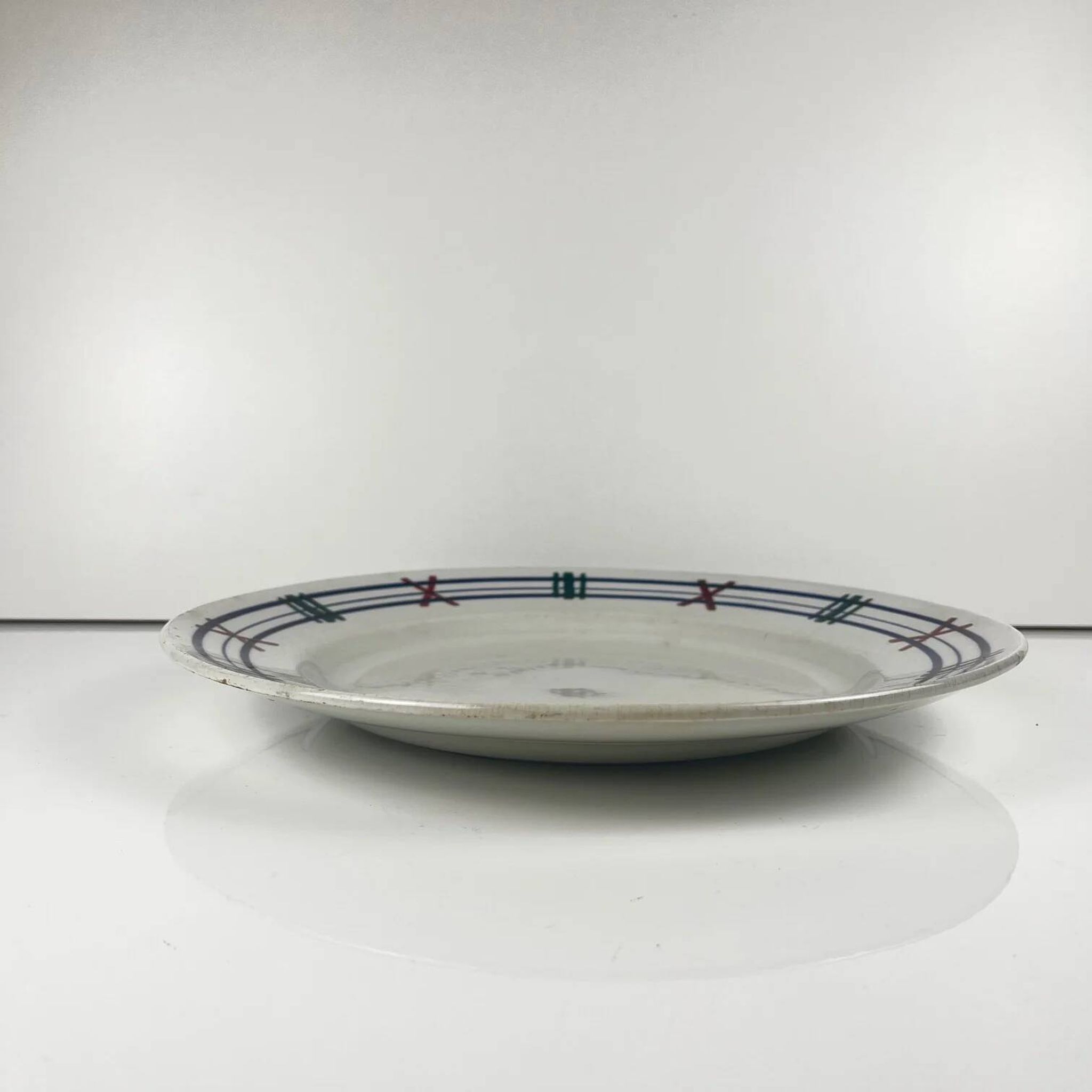 Plat rond KG Lunéville "Tolosa", 1910-1920