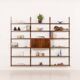 Scandinavian mid-century rosewood shelving unit attributed to Preben Sorensen, 1960s