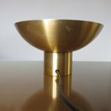 Table lamp in gilded aluminum edition sce 1970