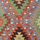 7x10 Geometric Handmade Vintage Rug, 207x311Cm