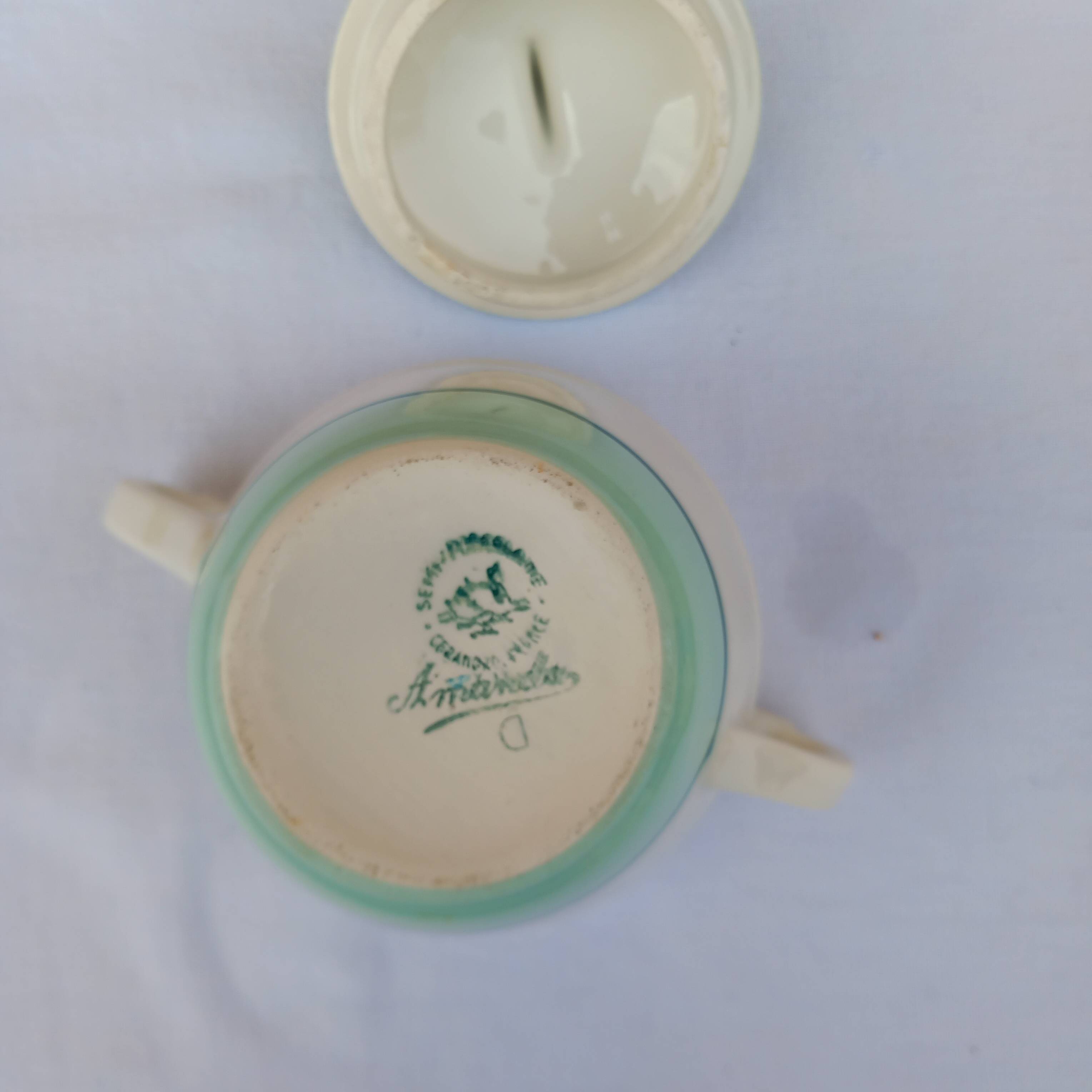 Art deco sugar bowl "Amanda"