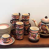Paul Fouillen Quimper coffee service 40s