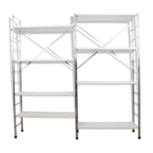 Etagère modulable vintage - aluminium