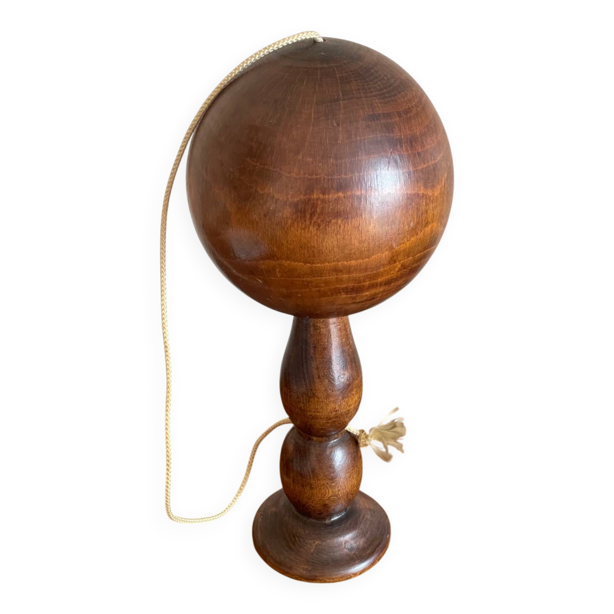 Large wooden cup and ball game