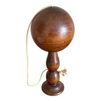 Grand bilboquet en bois