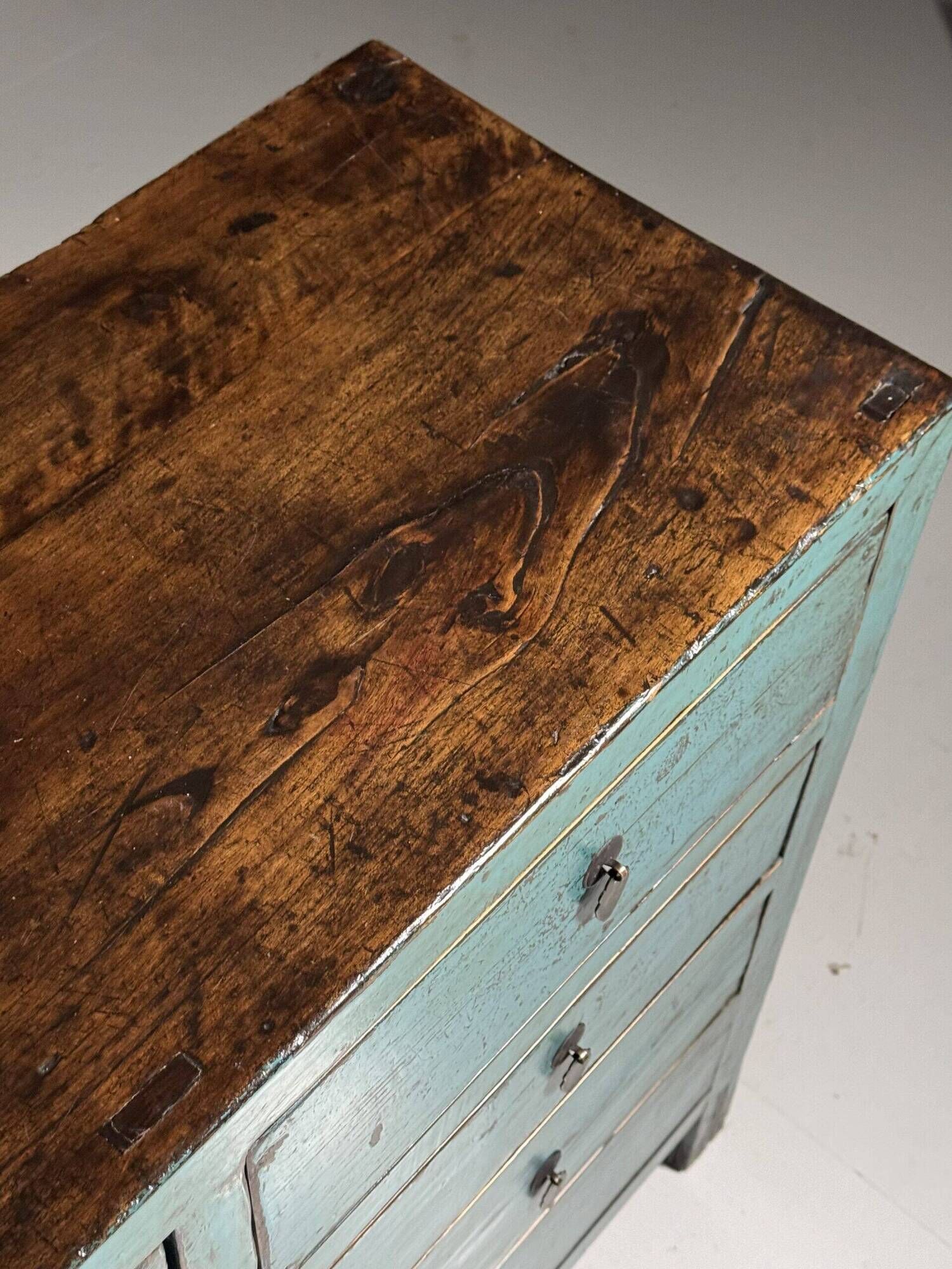 Chinese blue sideboard