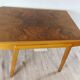 Table extensible en ronce de noyer, Vintage Tchèque 1960s