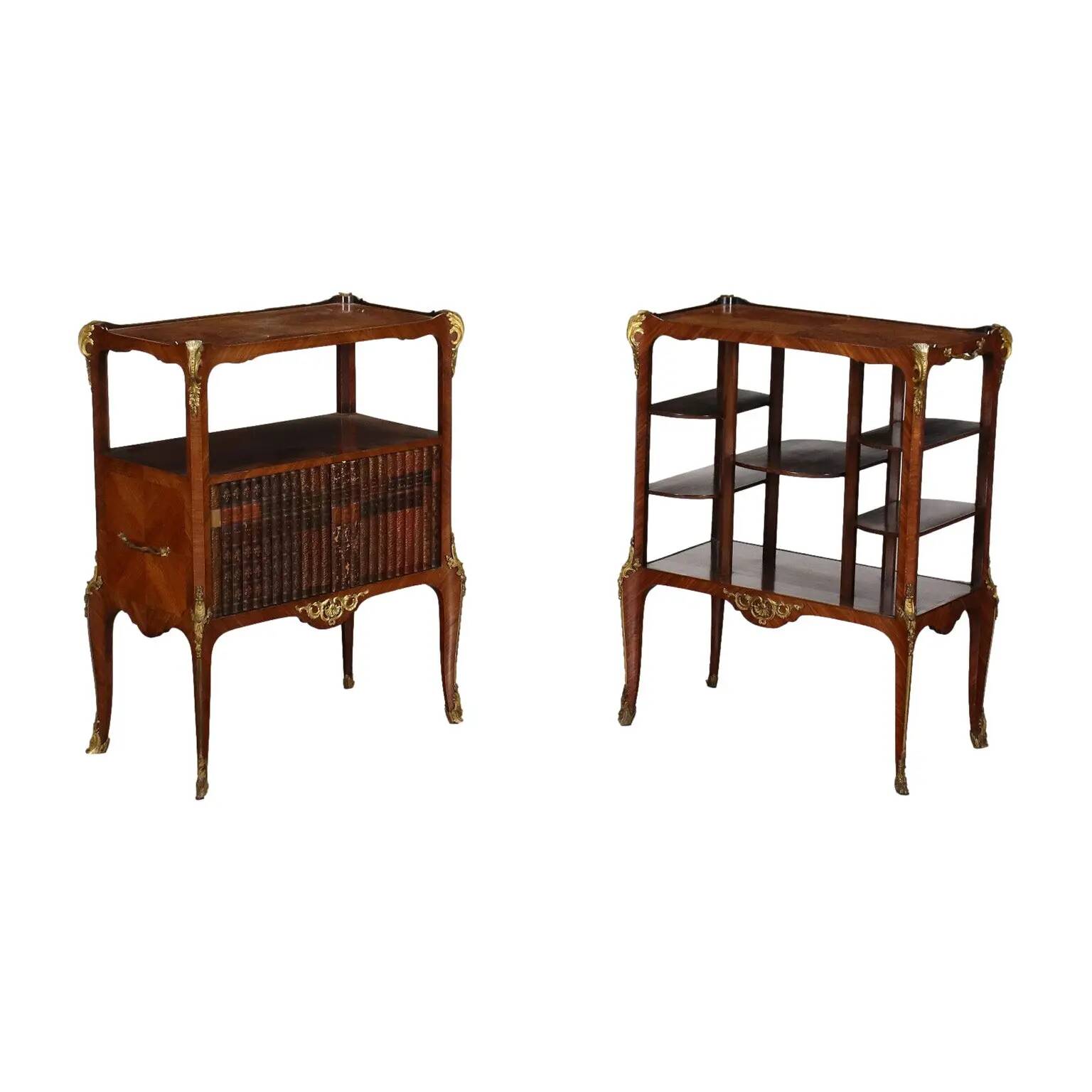Library and mahogany and bronze shelf Napoleon III - France 19th Century