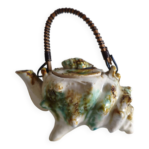 Théière wabi-sabi en