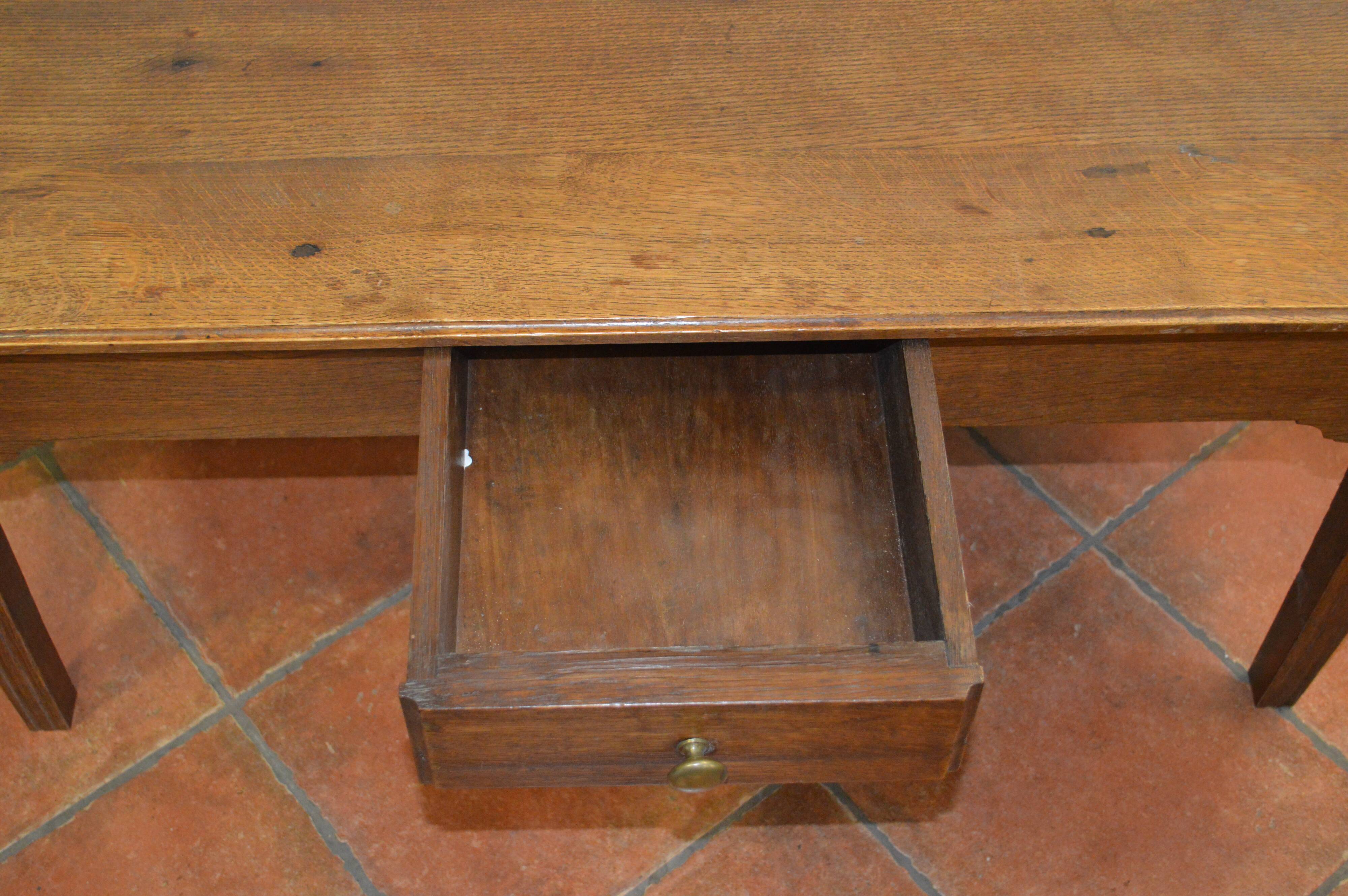 Oak coffee table