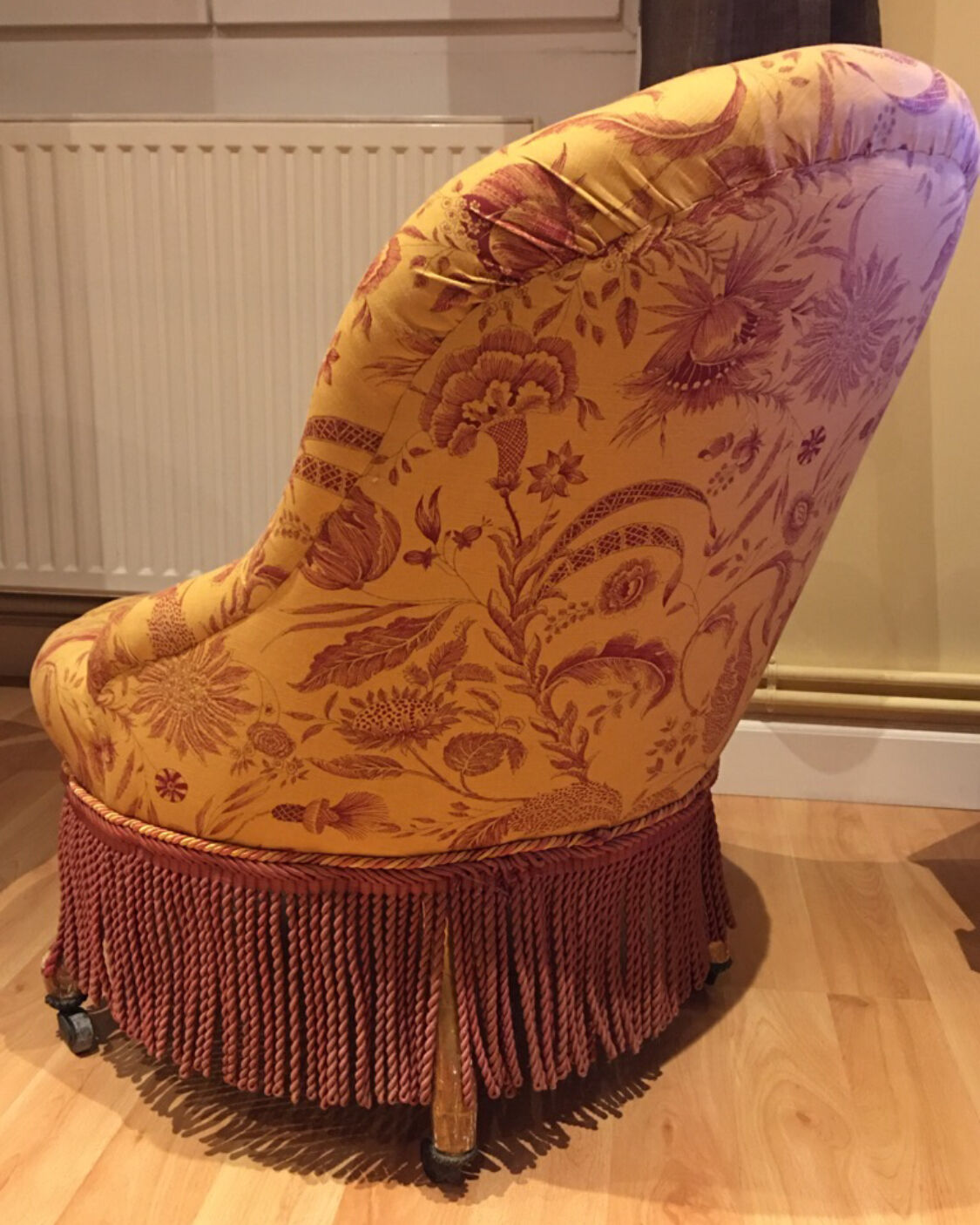 Paire de fauteuils crapaud