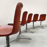 Danish vintage design dining chairs PK9 Poul Kjaerholm Fritz Hansen