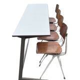 Bureau industriel xxl design minimaliste des années 50