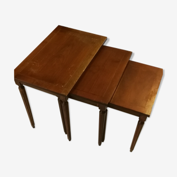 Wooden side tables