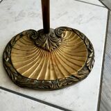 Brass fireplace set