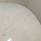 Knoll table in white square marble by Eero Saarinen