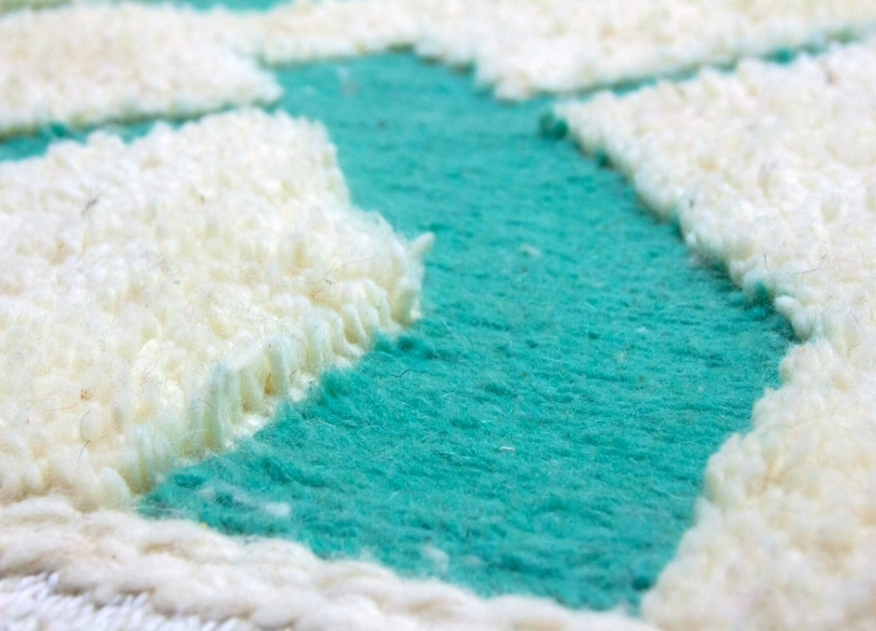 AIRLINES, Moroccan carpet beni ouarain wool, Moroccan handmade, signed designer khalil minka