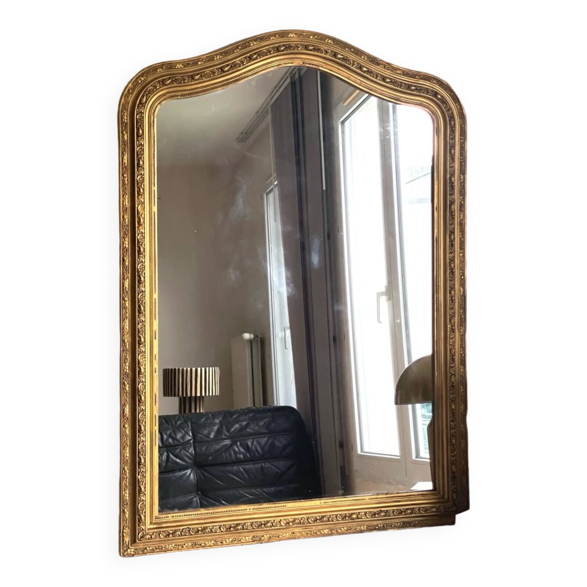 Antique Louis-Philippe mirror 130 x 94 cm