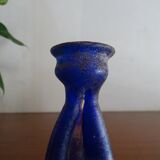 Vase Scavo Seguso Vetri d'Arte Murano iridescent glass 1950