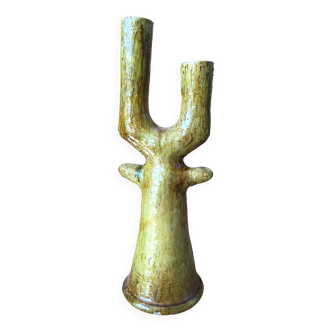 Poterie de tamegroute en terre cuite émaillée
