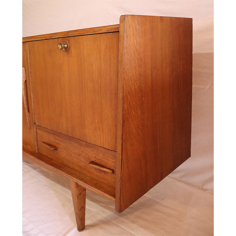 Vintage oak sideboard 1950