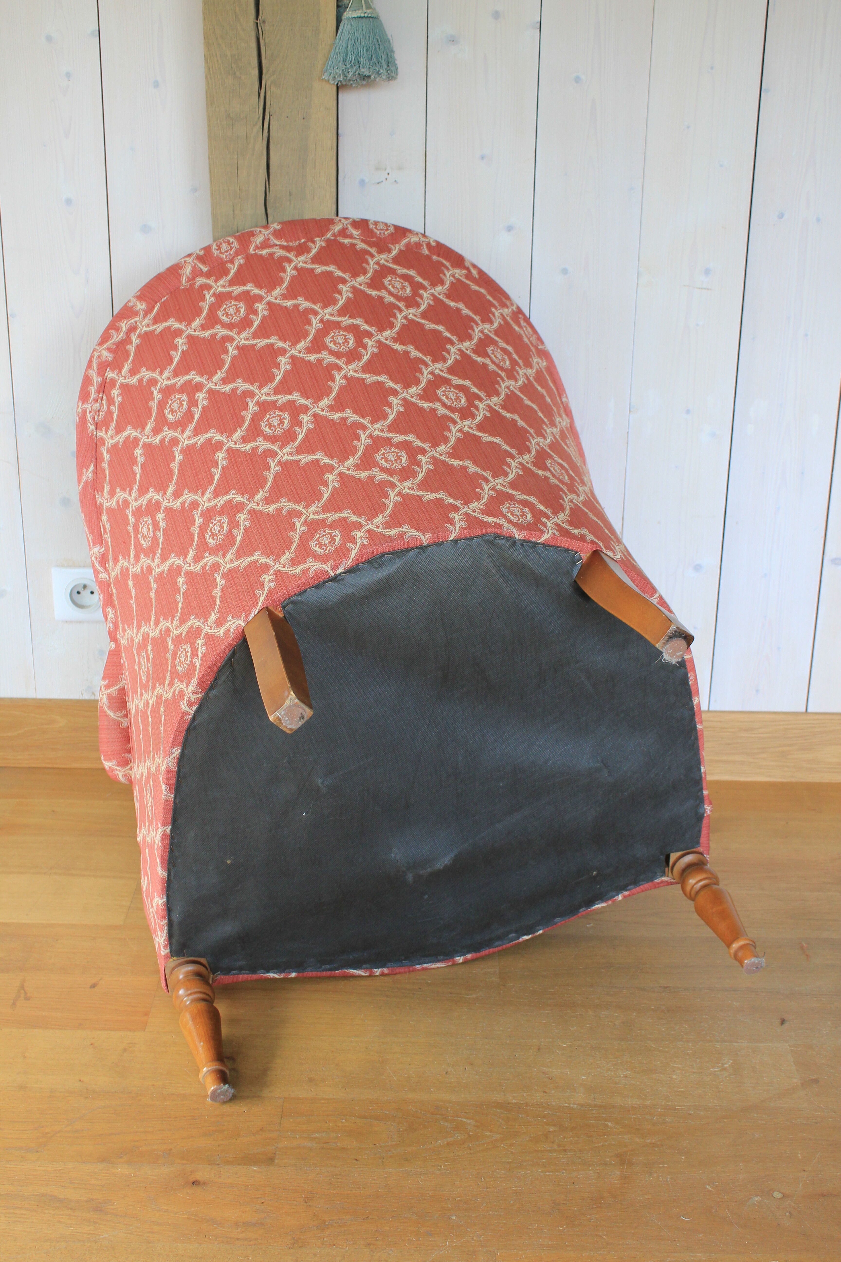 Paire de fauteuils crapaud