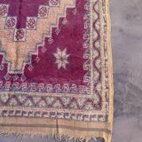 Moroccan rug Ait Bou Sbaa purple - 304 x 158 cm