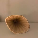 Beige shell vase