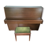 Piano Héllas et tabouret velours