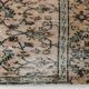 Tapis vintage floral rose clair, 188x276 cm