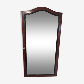 Beveled mirror in elm magnifying glass 163cm×65 cm