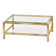 Table basse à double plateau des années 70