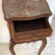 TABLE de Chevet Style Louis XV MARBRE
