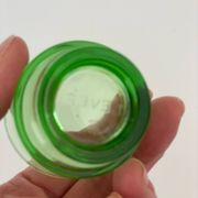 6 coquetiers verres à digestif Lever en verre vert