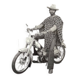 Malick Sidibe (1936-2016) The Fake Cowboy on a Moped 1974