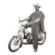 Malick Sidibe (1936-2016) The Fake Cowboy on a Moped 1974