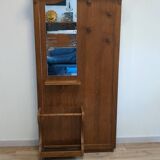 Meuble d'entrée ouvrant en bois massif