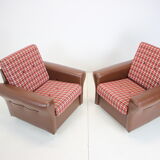 Pair of Mid-century Design Armchairs,Czechoslovakia,1960's.