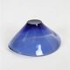 Handcrafted blue glass fruit bowl by Per Lütken for Holmegaard, 1950s