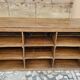 Old teak shop counter from Burma.