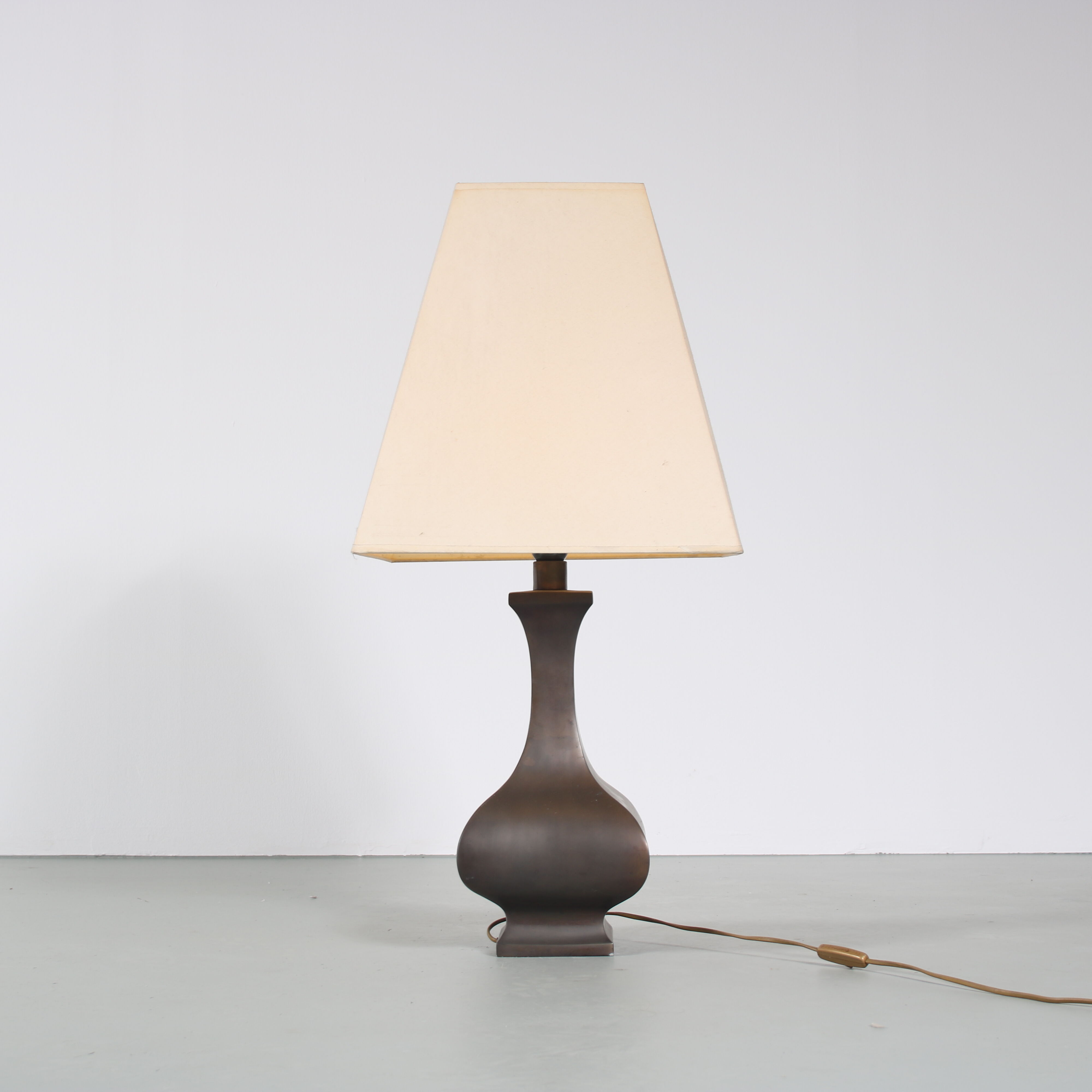 Lampe de table par Maria Pergay, France 1960
