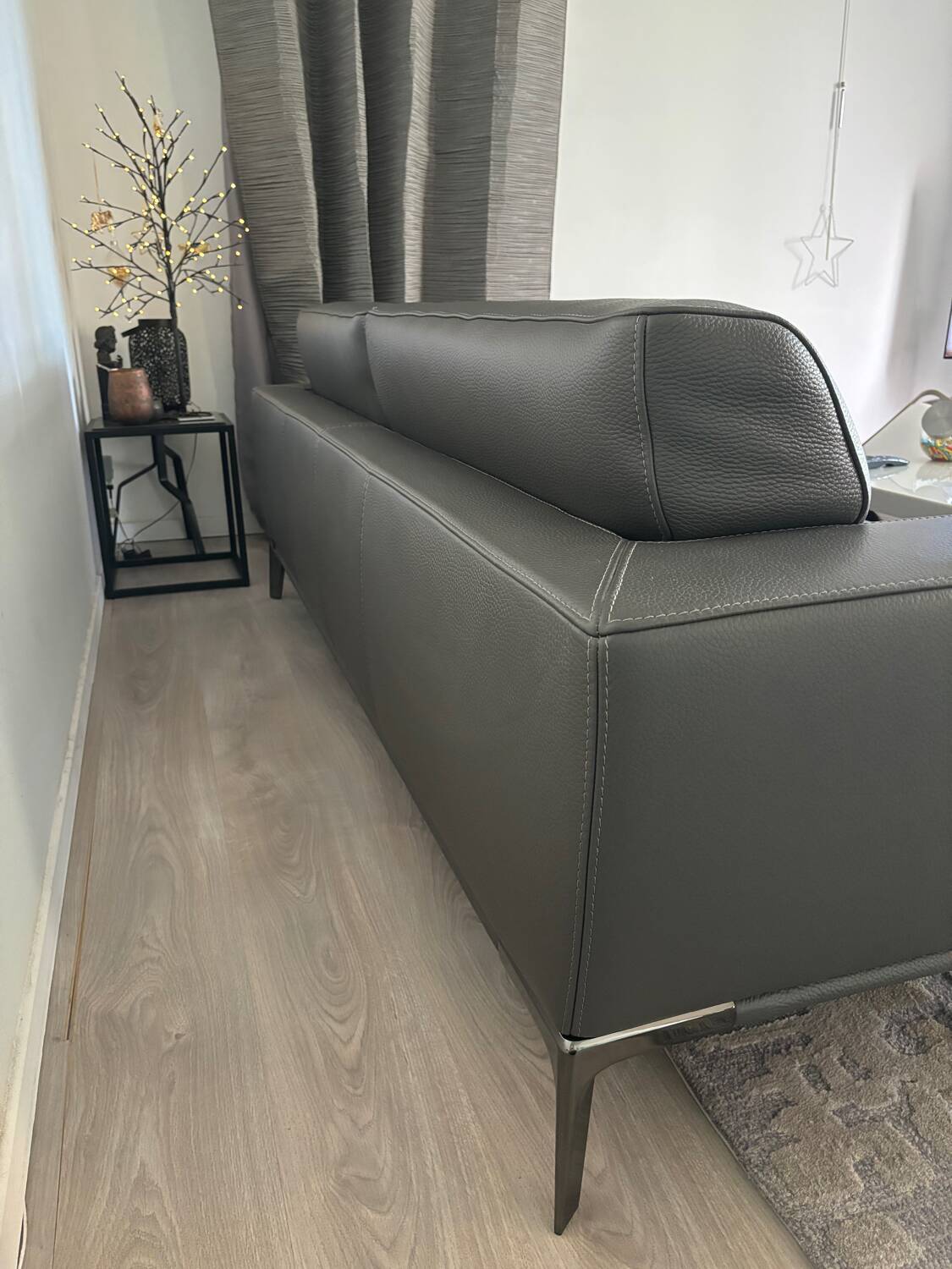 Roche Bobois leather sofa