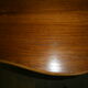 Rattan and wood desk