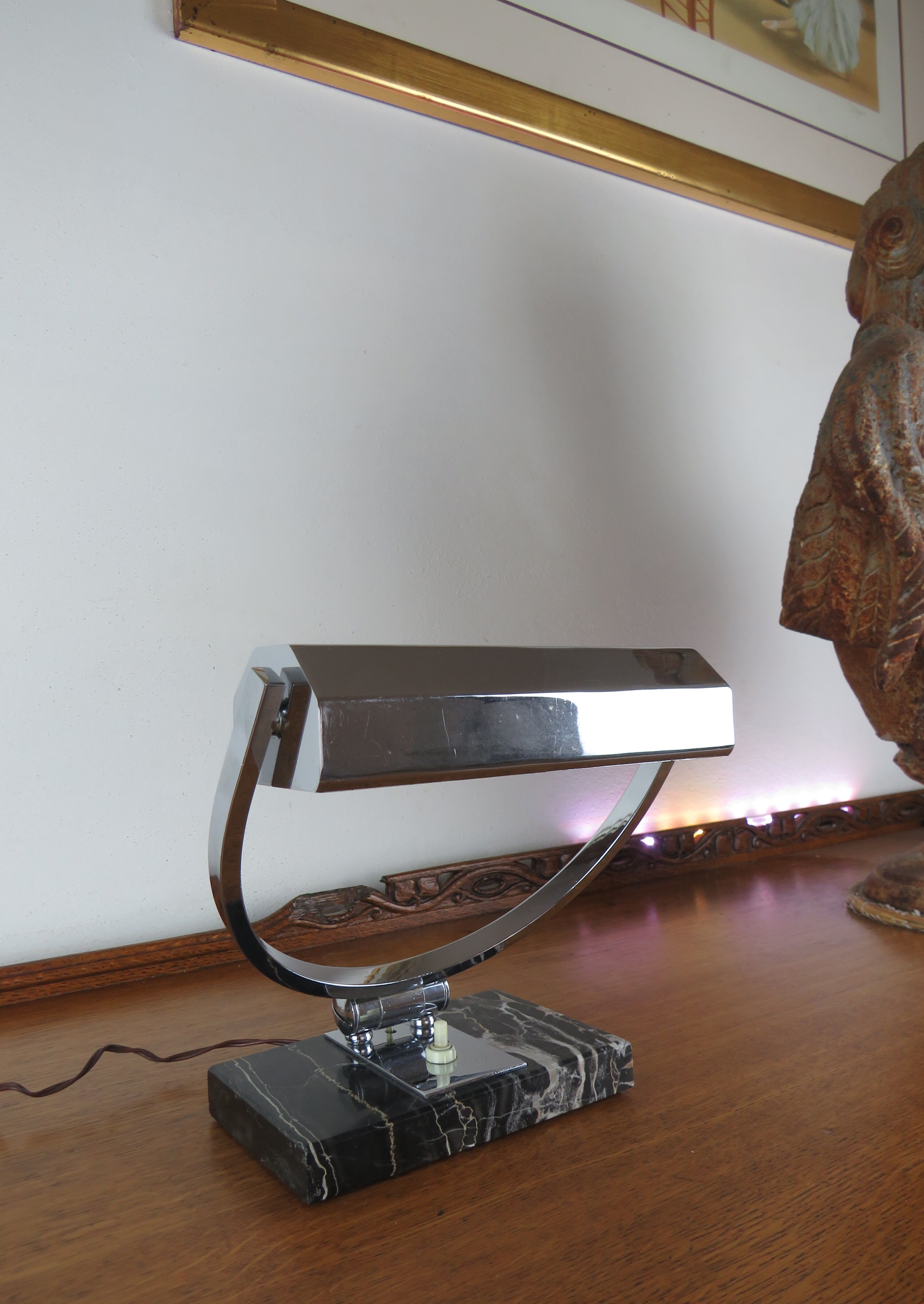 Italian Art Deco desk lamp from the 1930s